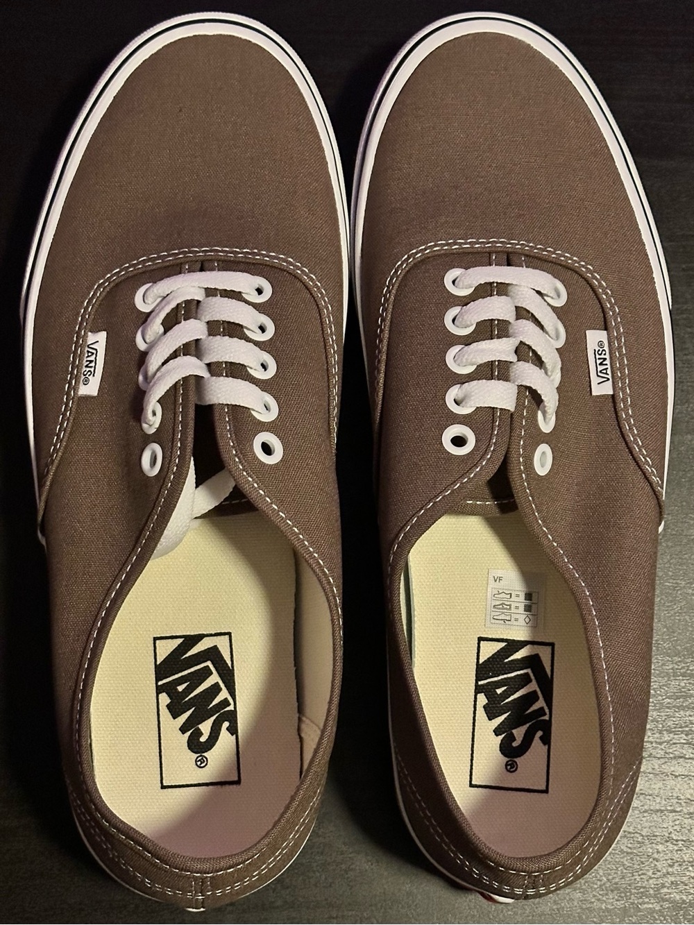 Vans Authentic Color Theory Walnut Sneakers Men’s 9.5 / Women’s 11